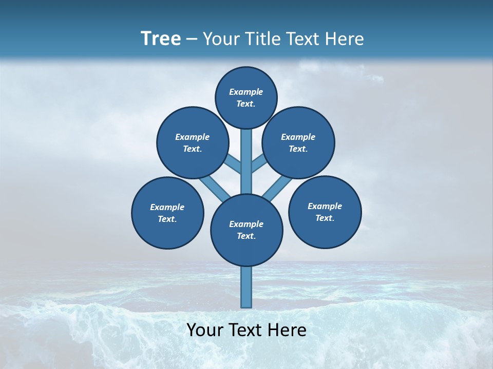 Storm Nature Dark PowerPoint Template