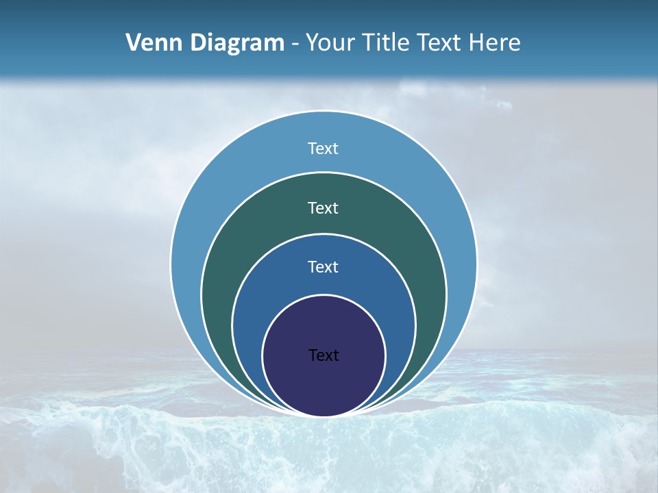 Storm Nature Dark PowerPoint Template
