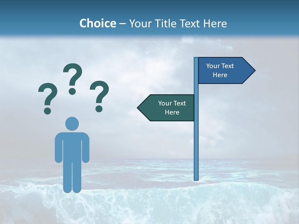 Storm Nature Dark PowerPoint Template