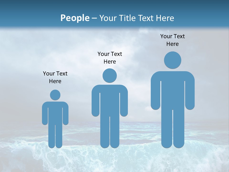 Storm Nature Dark PowerPoint Template