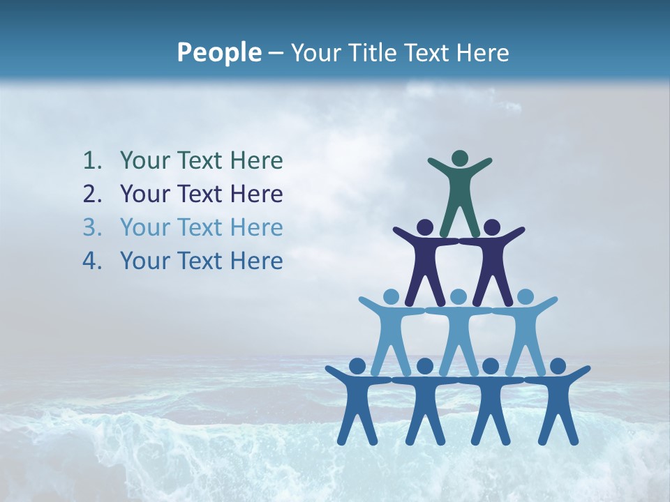 Storm Nature Dark PowerPoint Template