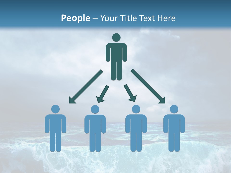 Storm Nature Dark PowerPoint Template