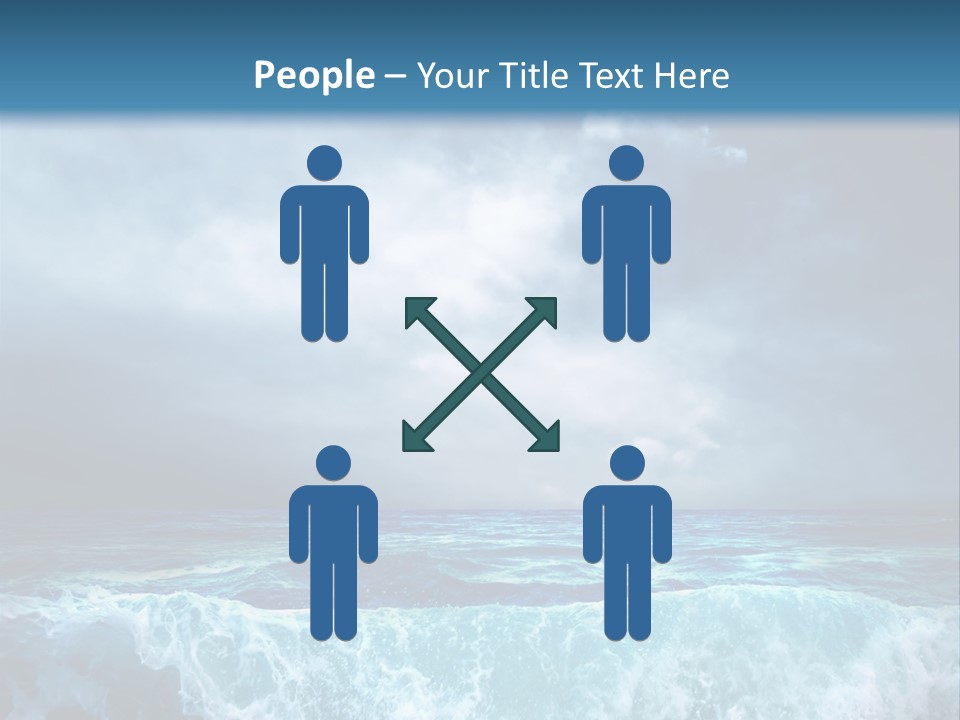 Storm Nature Dark PowerPoint Template