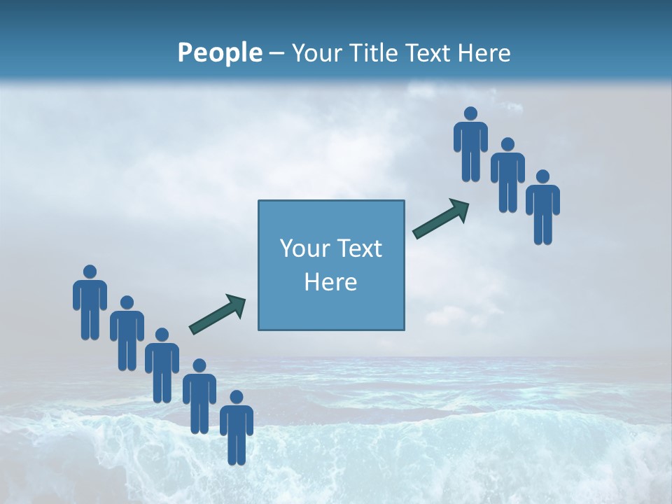 Storm Nature Dark PowerPoint Template