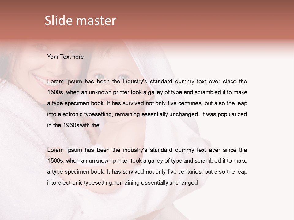 Son Male Looking PowerPoint Template