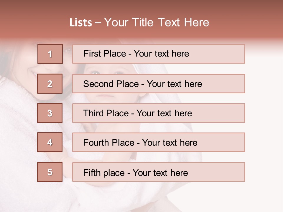 Son Male Looking PowerPoint Template