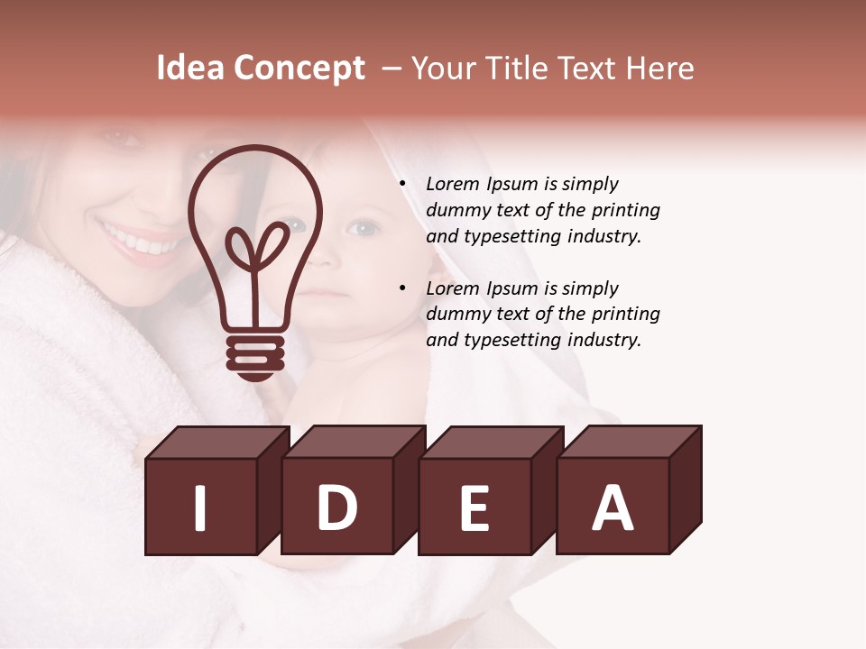 Son Male Looking PowerPoint Template