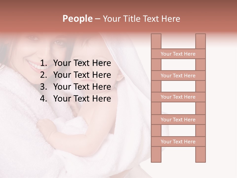 Son Male Looking PowerPoint Template