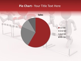 Red Run Speed PowerPoint Template