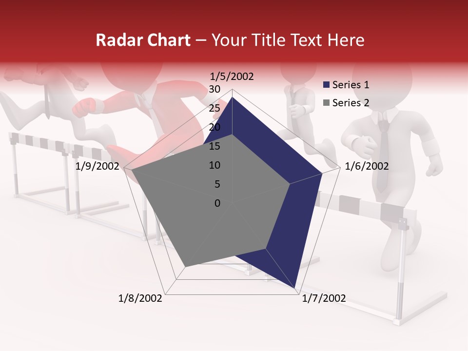 Red Run Speed PowerPoint Template
