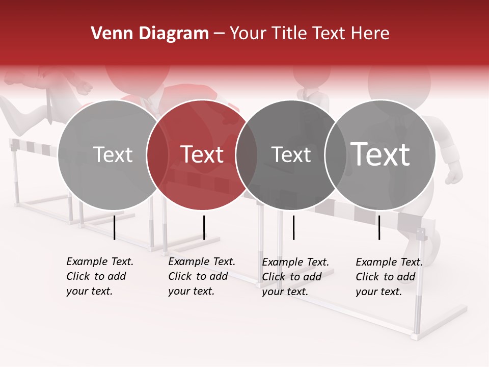 Red Run Speed PowerPoint Template