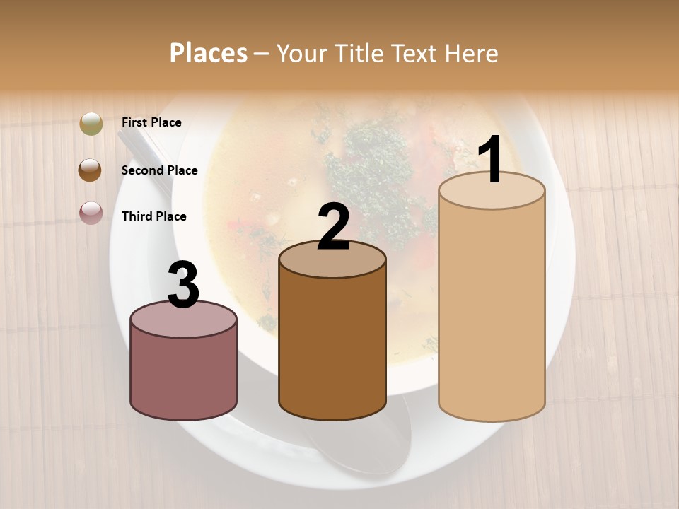 Lunch Pepper Appetizer PowerPoint Template