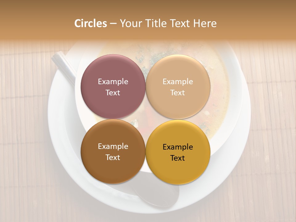 Lunch Pepper Appetizer PowerPoint Template