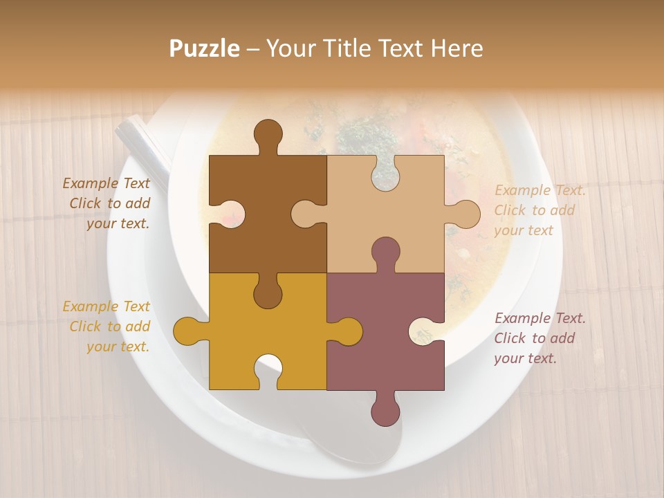 Lunch Pepper Appetizer PowerPoint Template