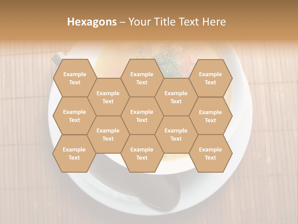 Lunch Pepper Appetizer PowerPoint Template