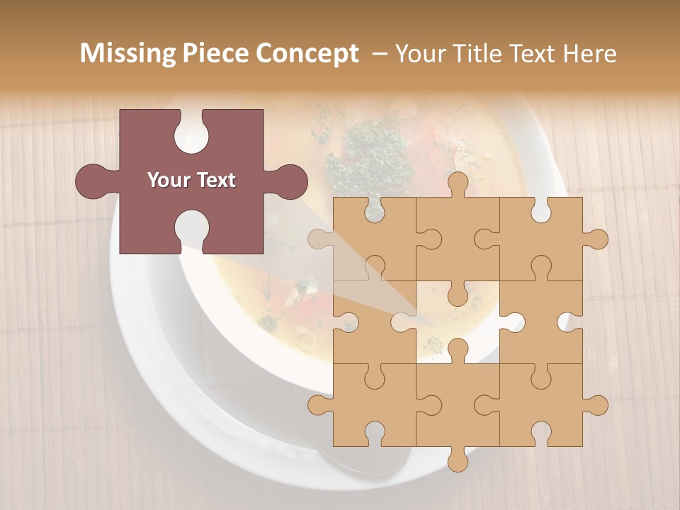 Lunch Pepper Appetizer PowerPoint Template