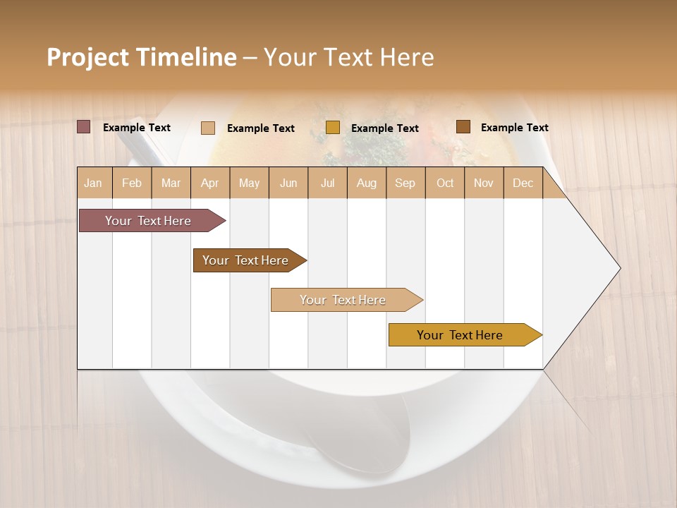 Lunch Pepper Appetizer PowerPoint Template