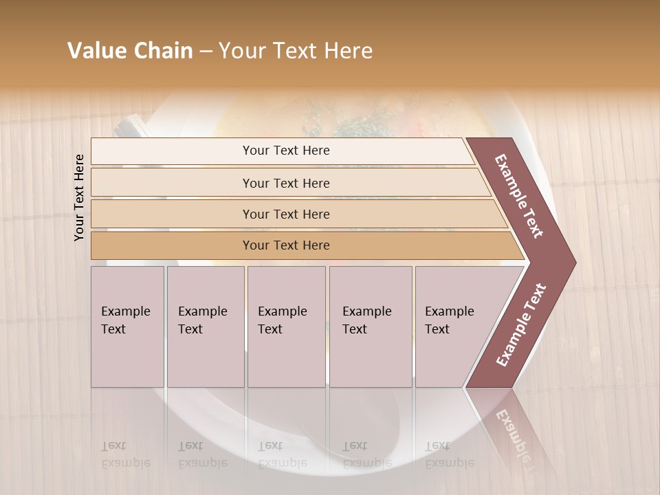 Lunch Pepper Appetizer PowerPoint Template