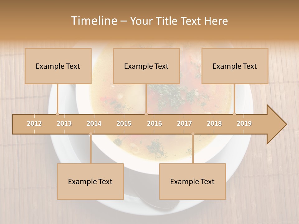Lunch Pepper Appetizer PowerPoint Template