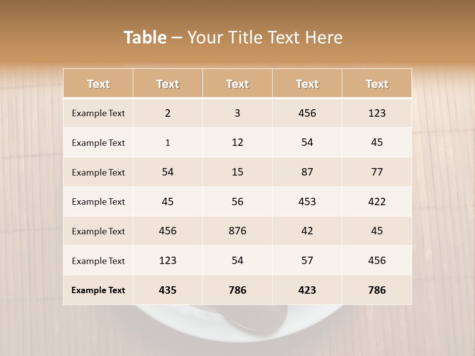 Lunch Pepper Appetizer PowerPoint Template