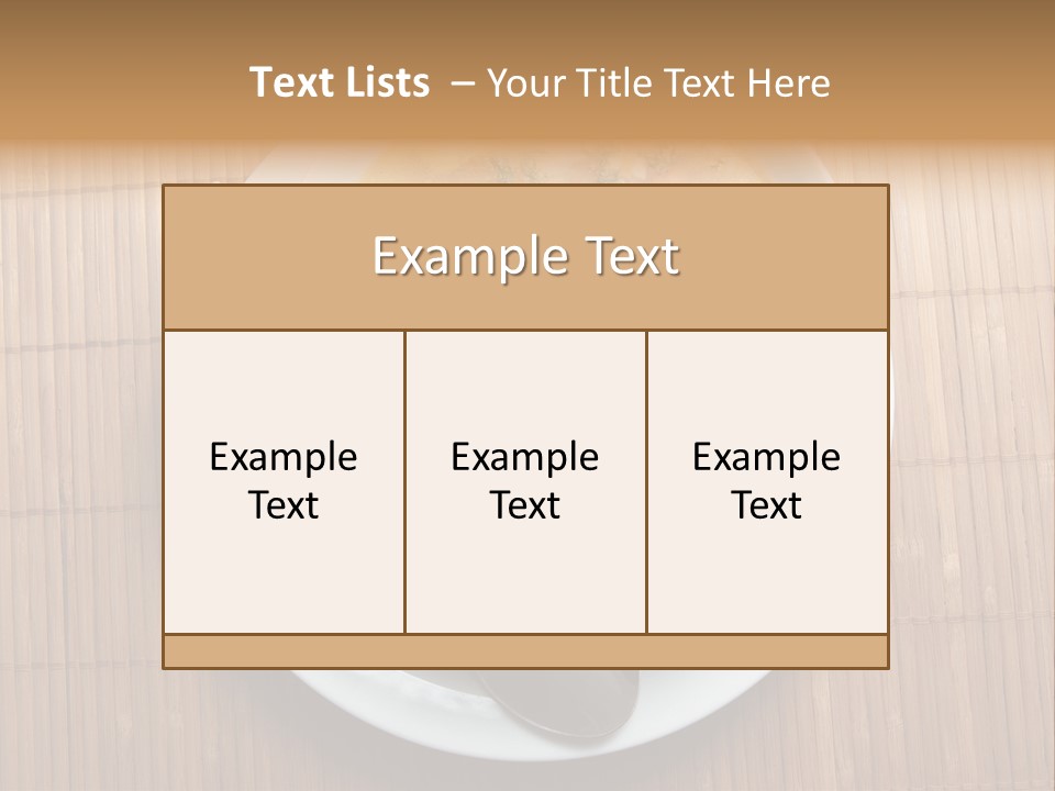 Lunch Pepper Appetizer PowerPoint Template