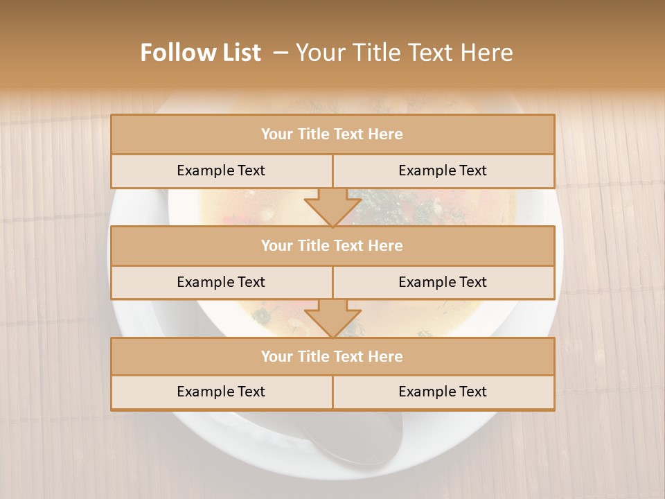 Lunch Pepper Appetizer PowerPoint Template