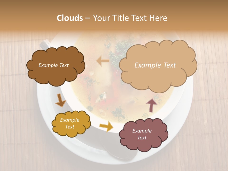 Lunch Pepper Appetizer PowerPoint Template