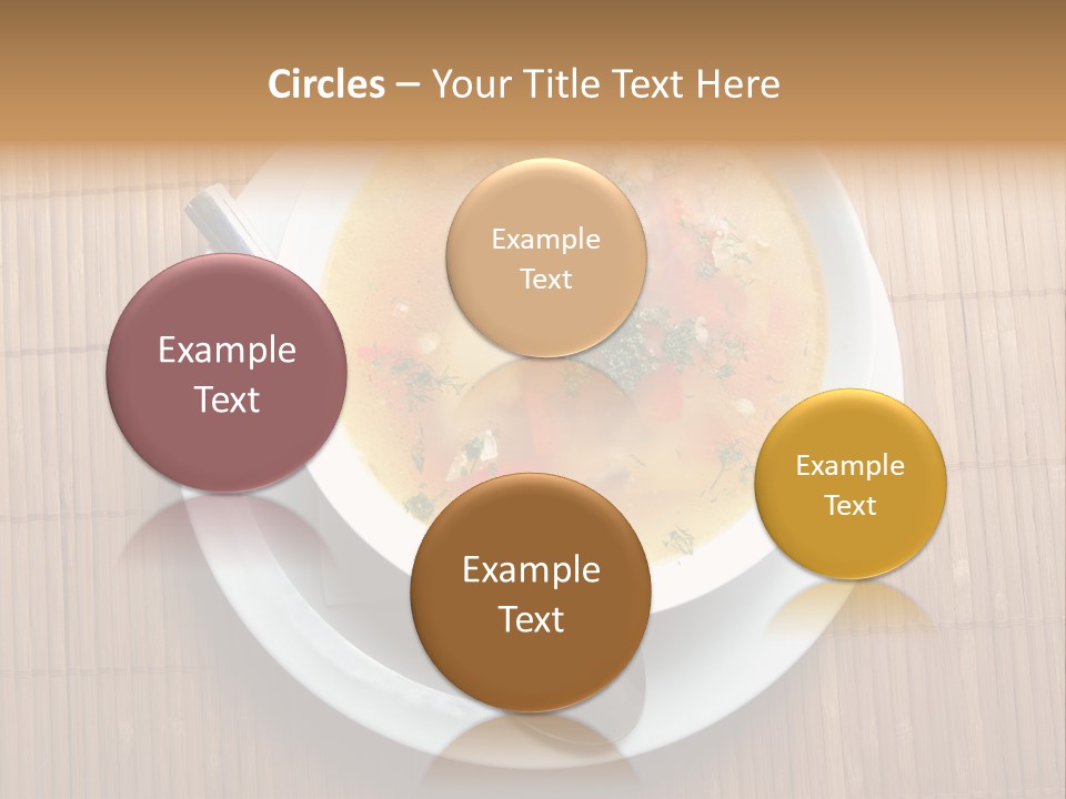 Lunch Pepper Appetizer PowerPoint Template