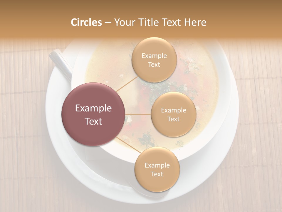 Lunch Pepper Appetizer PowerPoint Template