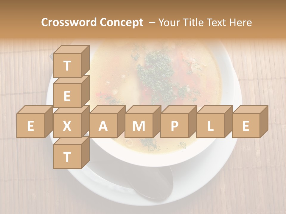 Lunch Pepper Appetizer PowerPoint Template