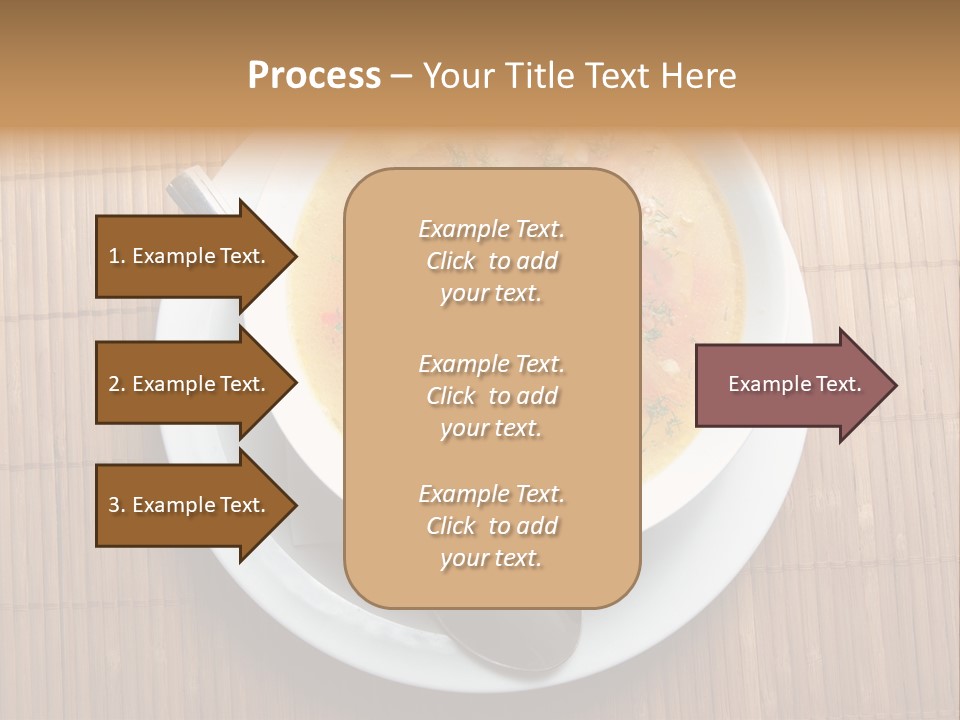 Lunch Pepper Appetizer PowerPoint Template