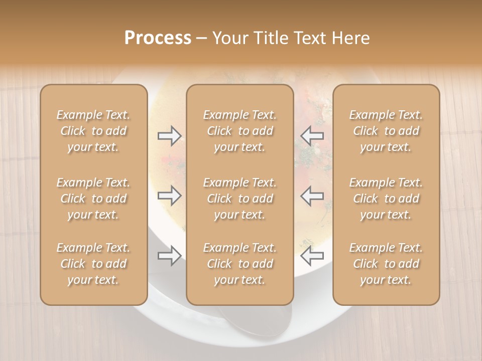 Lunch Pepper Appetizer PowerPoint Template
