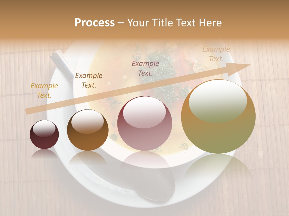 Lunch Pepper Appetizer PowerPoint Template