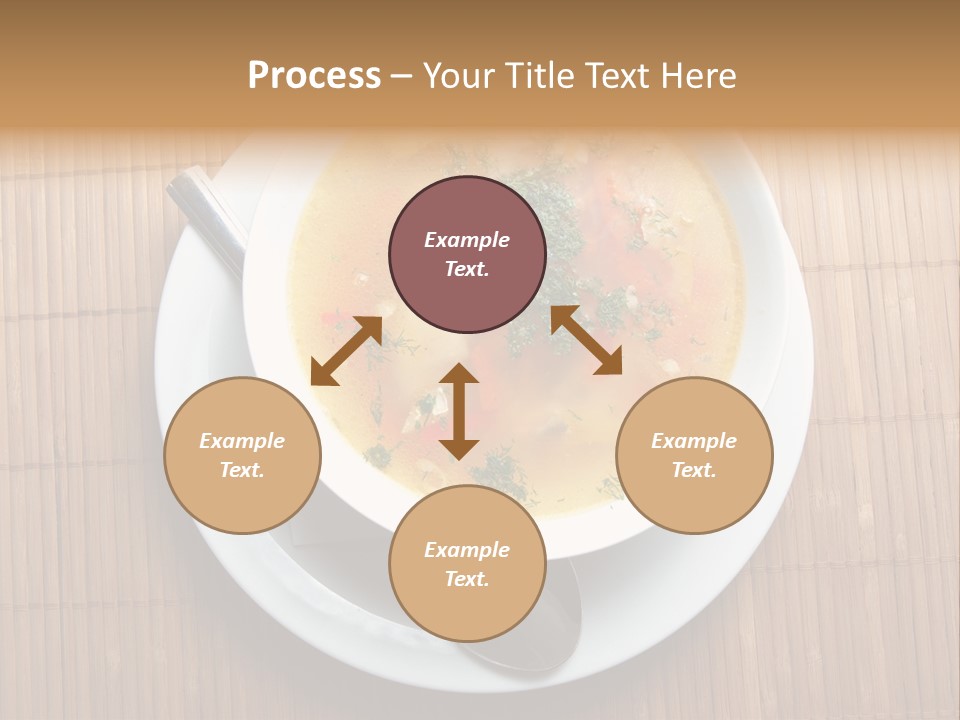 Lunch Pepper Appetizer PowerPoint Template
