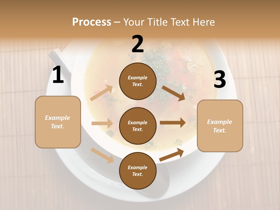 Lunch Pepper Appetizer PowerPoint Template