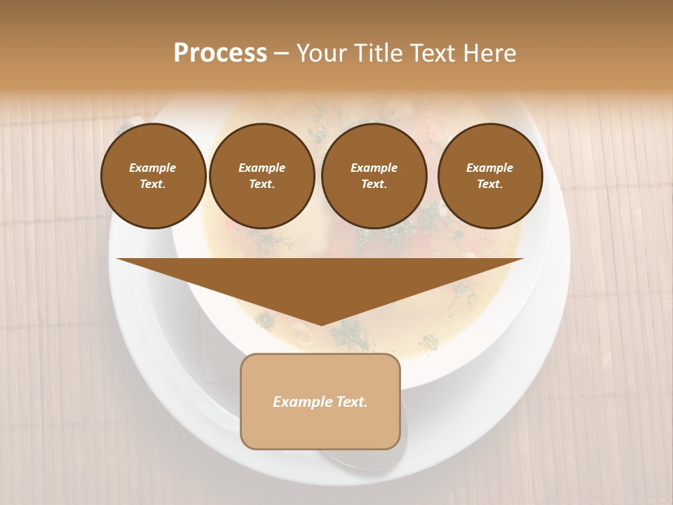 Lunch Pepper Appetizer PowerPoint Template