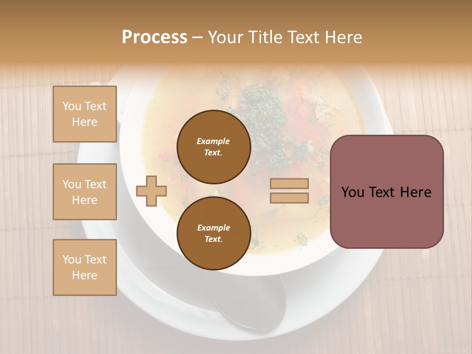 Lunch Pepper Appetizer PowerPoint Template