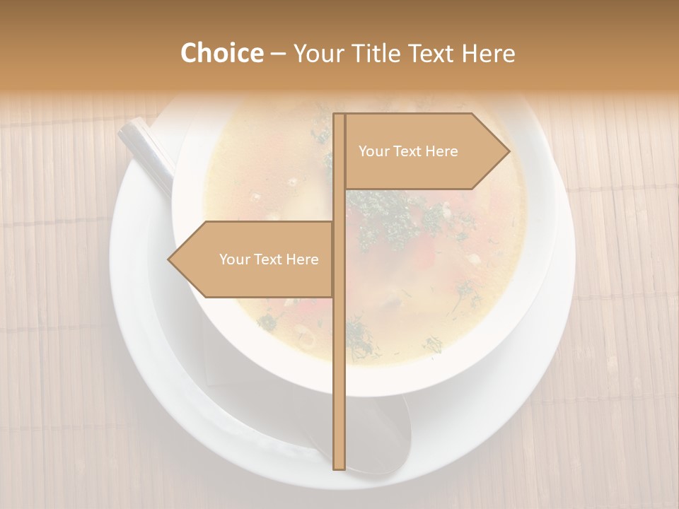 Lunch Pepper Appetizer PowerPoint Template