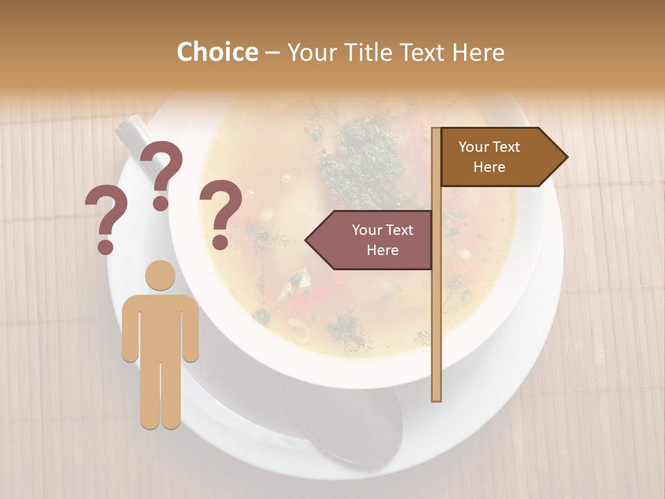 Lunch Pepper Appetizer PowerPoint Template