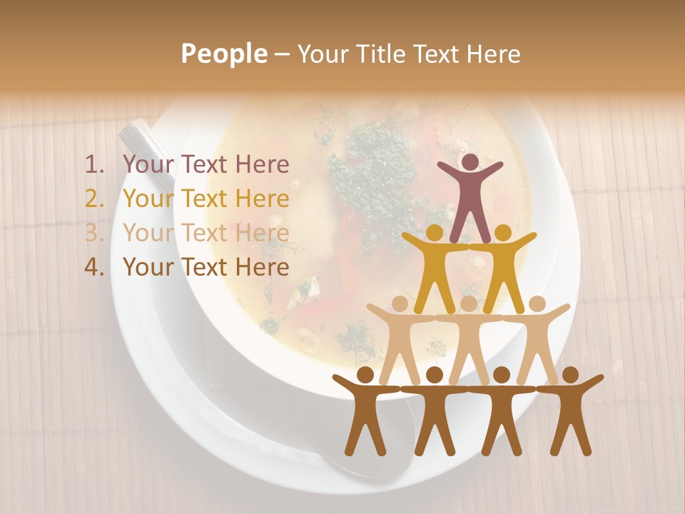 Lunch Pepper Appetizer PowerPoint Template