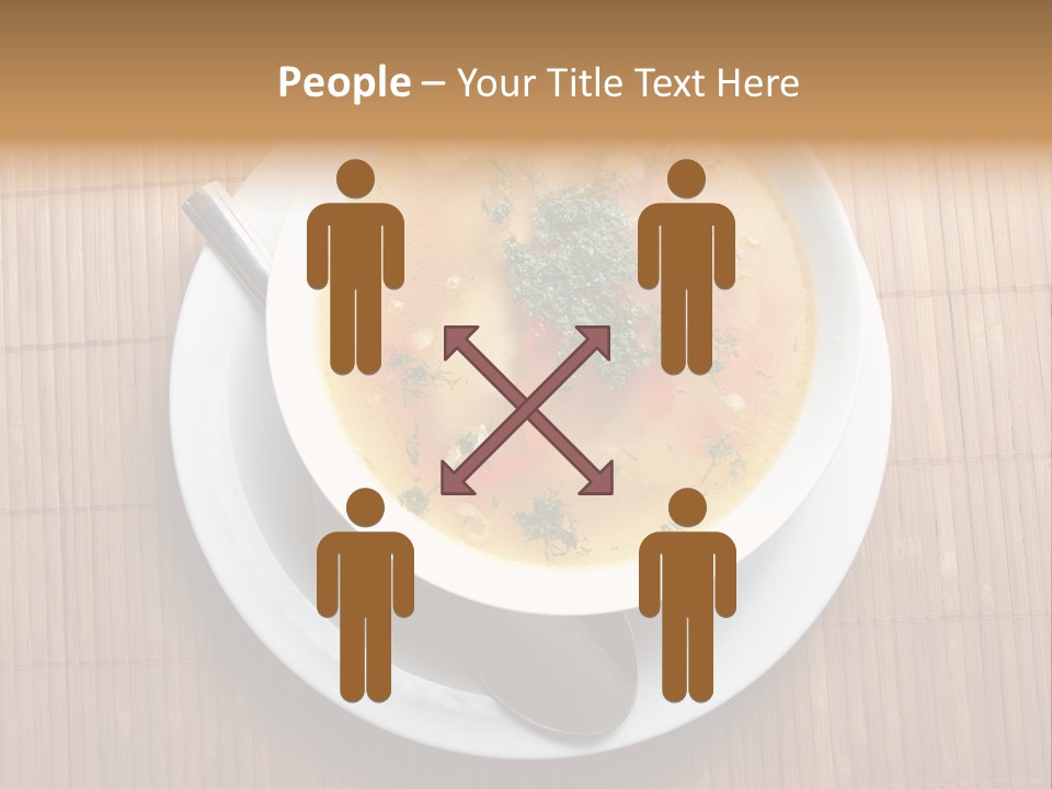 Lunch Pepper Appetizer PowerPoint Template