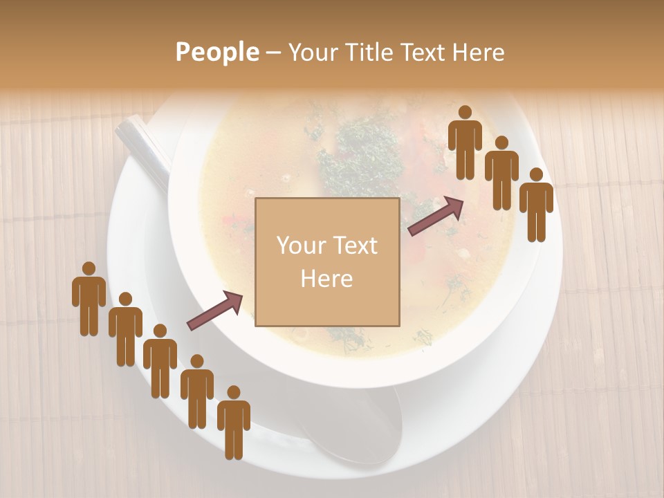 Lunch Pepper Appetizer PowerPoint Template