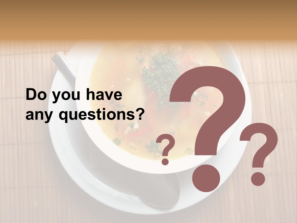 Lunch Pepper Appetizer PowerPoint Template