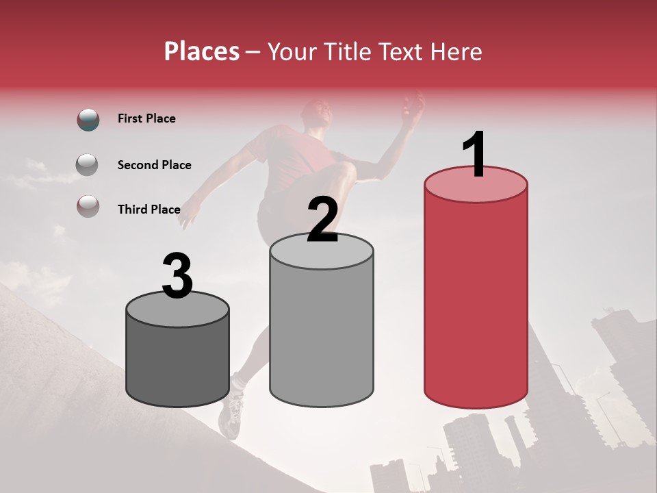 Copy Mid Air Sunset PowerPoint Template