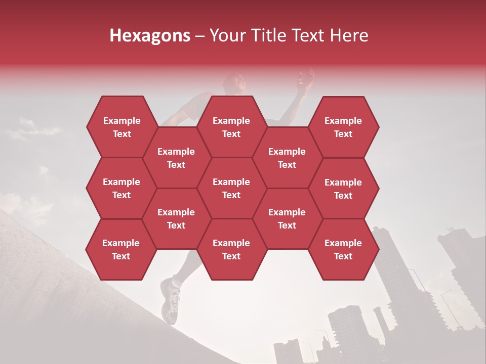 Copy Mid Air Sunset PowerPoint Template