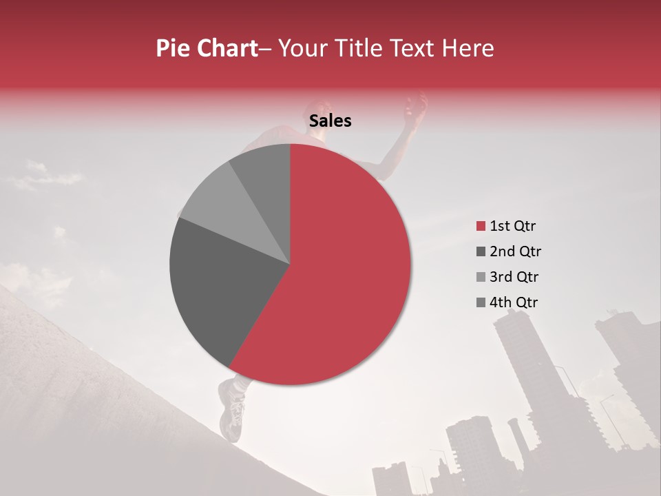 Copy Mid Air Sunset PowerPoint Template