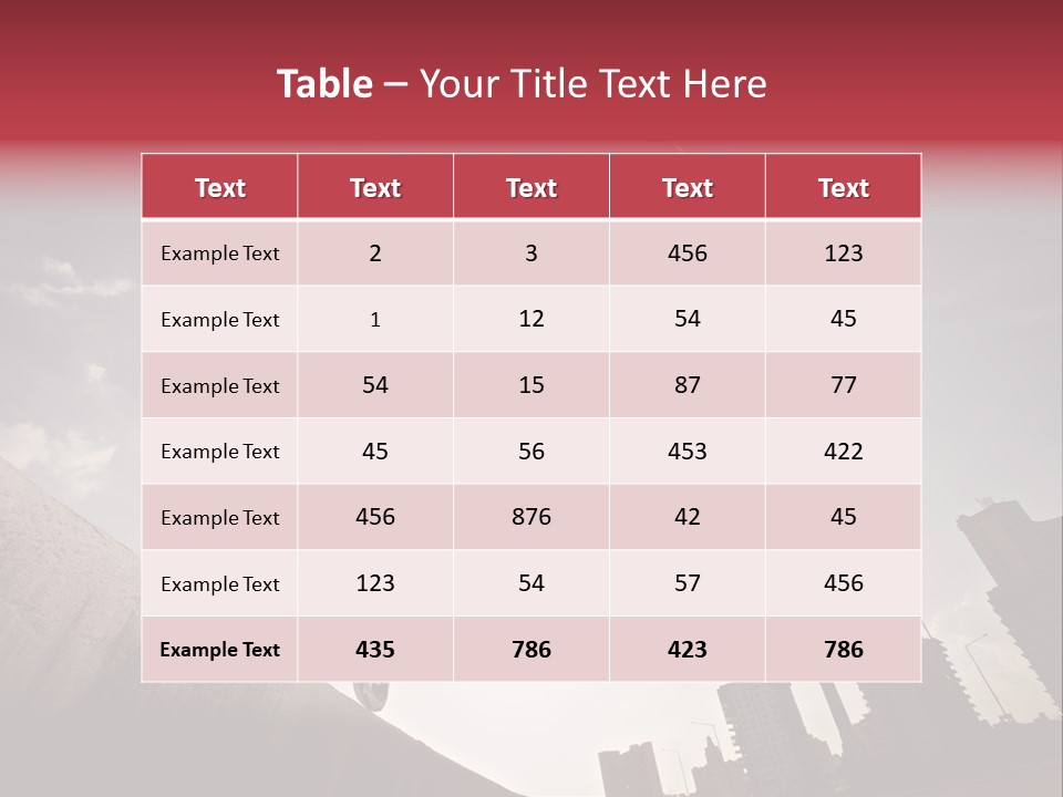Copy Mid Air Sunset PowerPoint Template