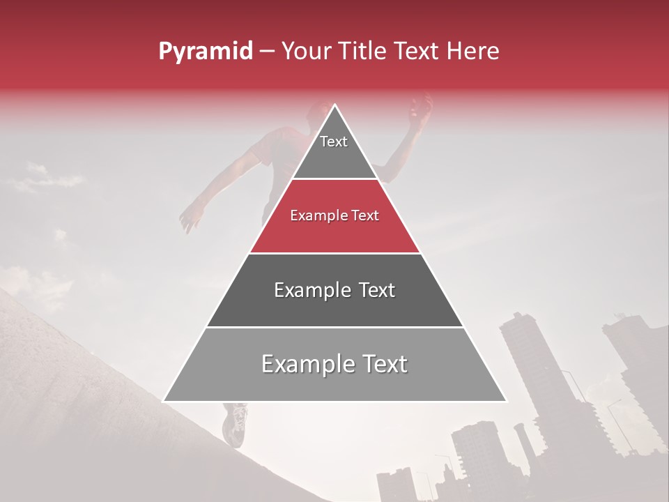 Copy Mid Air Sunset PowerPoint Template