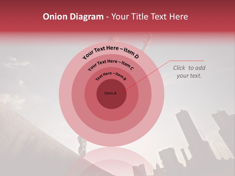 Copy Mid Air Sunset PowerPoint Template