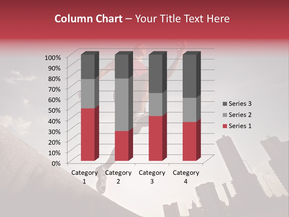 Copy Mid Air Sunset PowerPoint Template